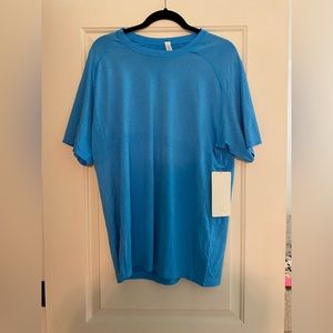 MENS LULULEMON NWT Metal Vent Tech SS Running Shirt // XL // Blue // NWT